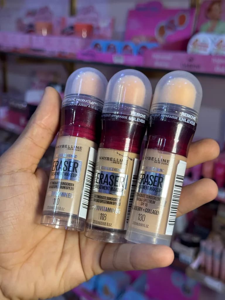 maybelline eraser fond de teint