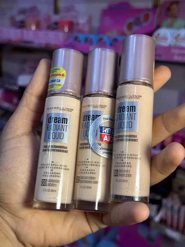 maybelline dream radiant liquid fond de teint