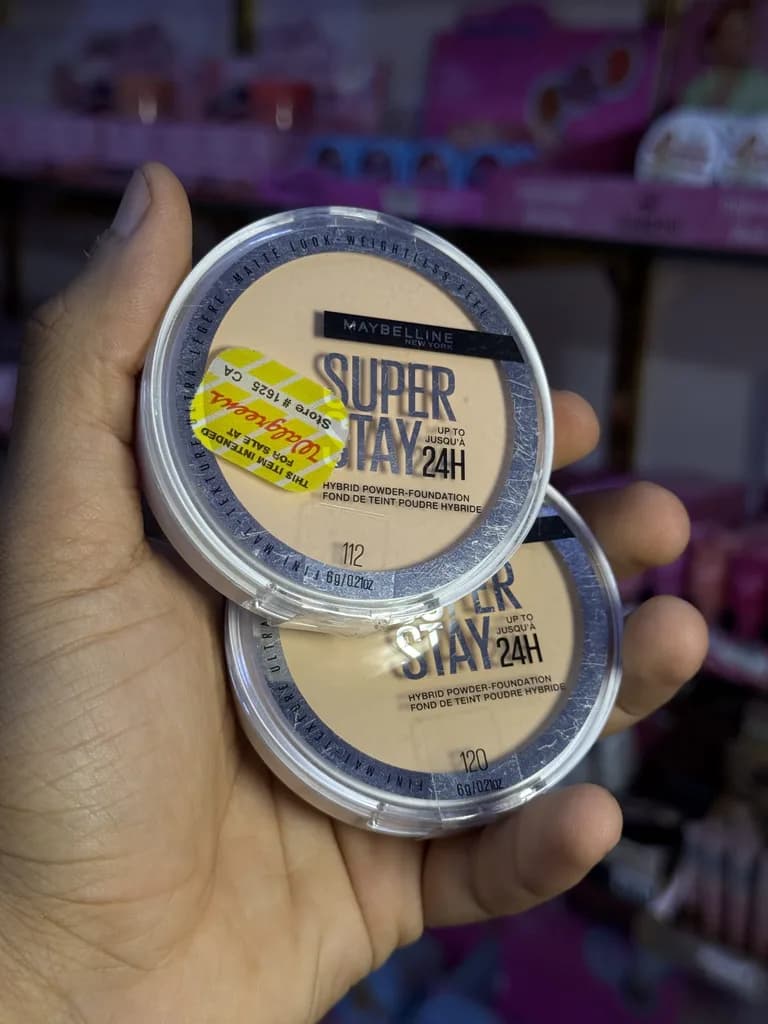 maybelline super stay fond de teint poudre