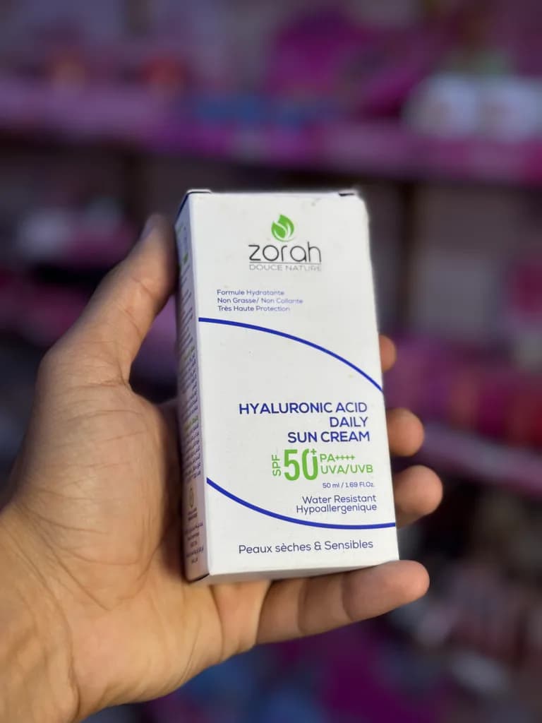 Crème solaire Zorah Peau Sèche Et Sensible