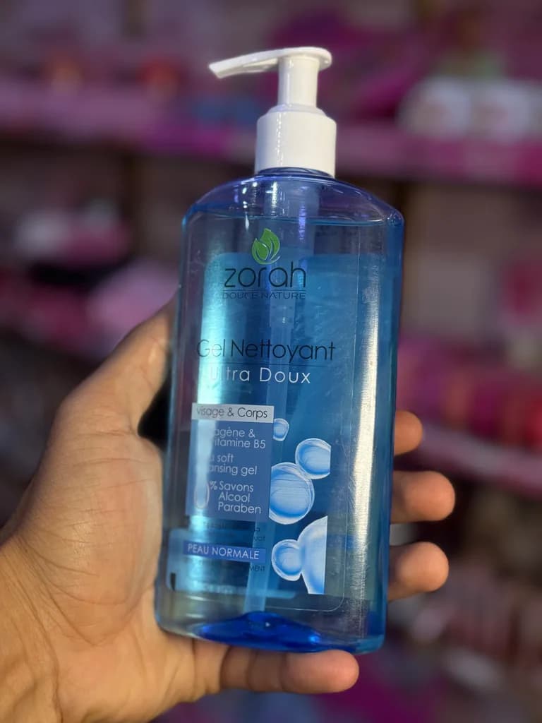 Gel nettoyante Zorah