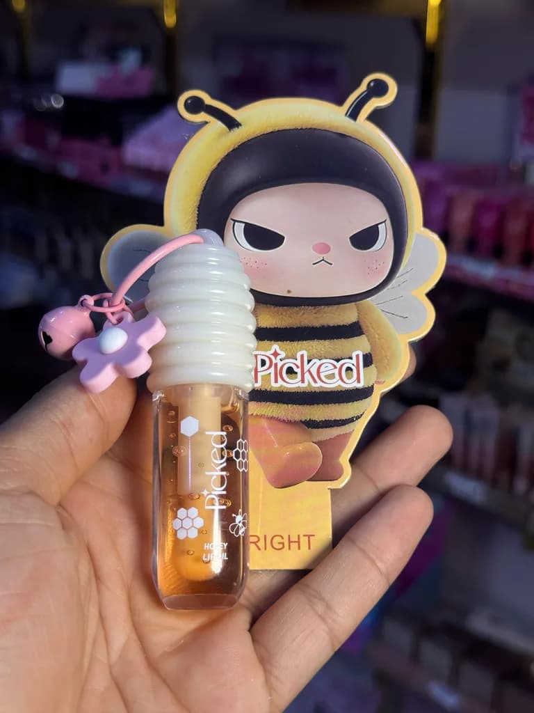 picked honey lip oil
