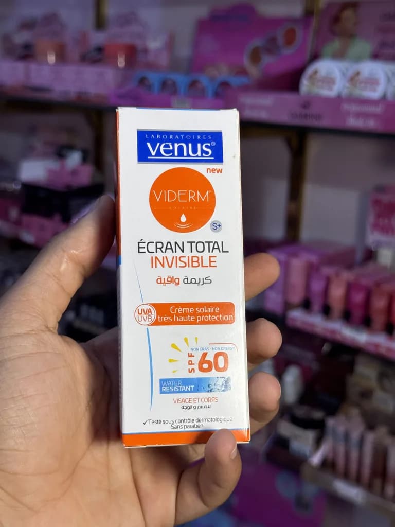 Venus crème solaire Invisible