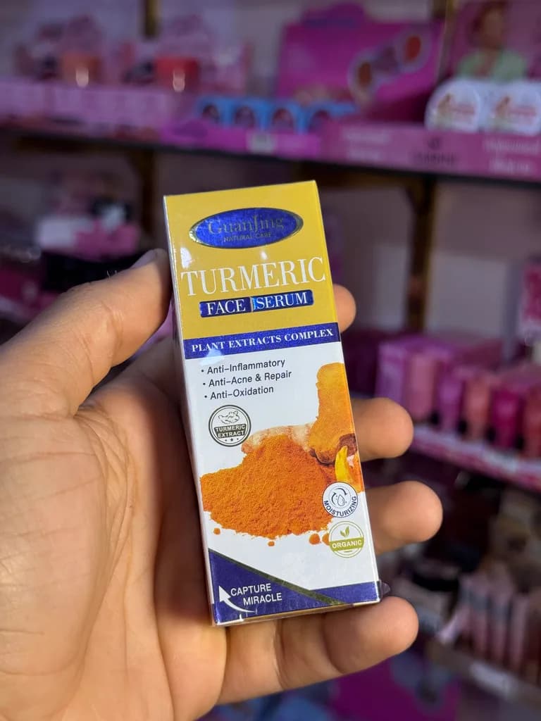 Turmeric face serum