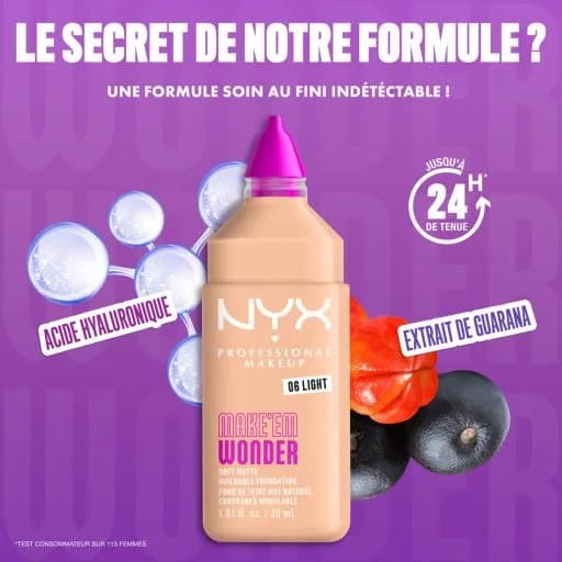 nyx fondation wonder