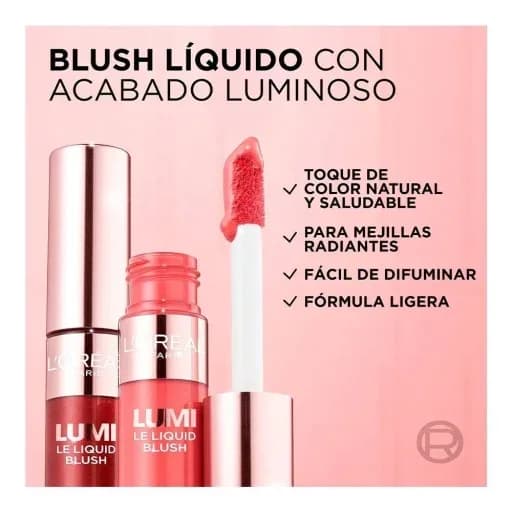 loreal blush lumi