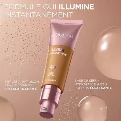 loreal lumi le glow tint fond de teint