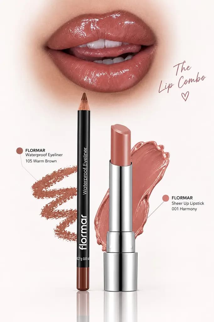 flormar sheer up lipcombo