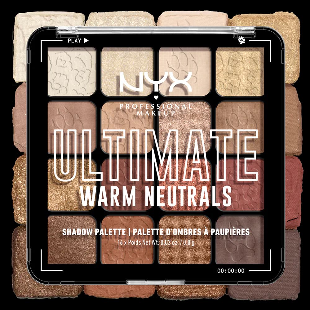 nyx ultimate warm neutrals palette