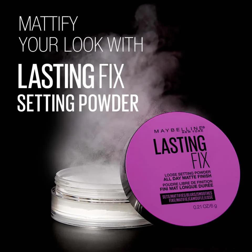 maybelline lasting fix poudre libre