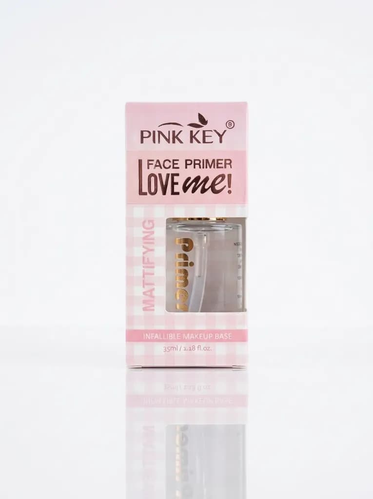 pink key face primer