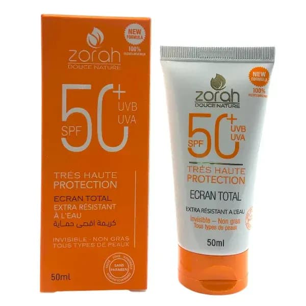 ecran total zorah invisible