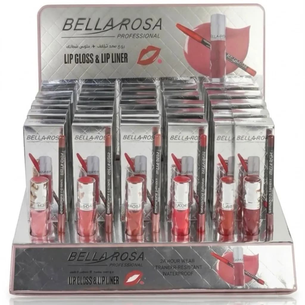 bella rosa kit gloss et liplaner