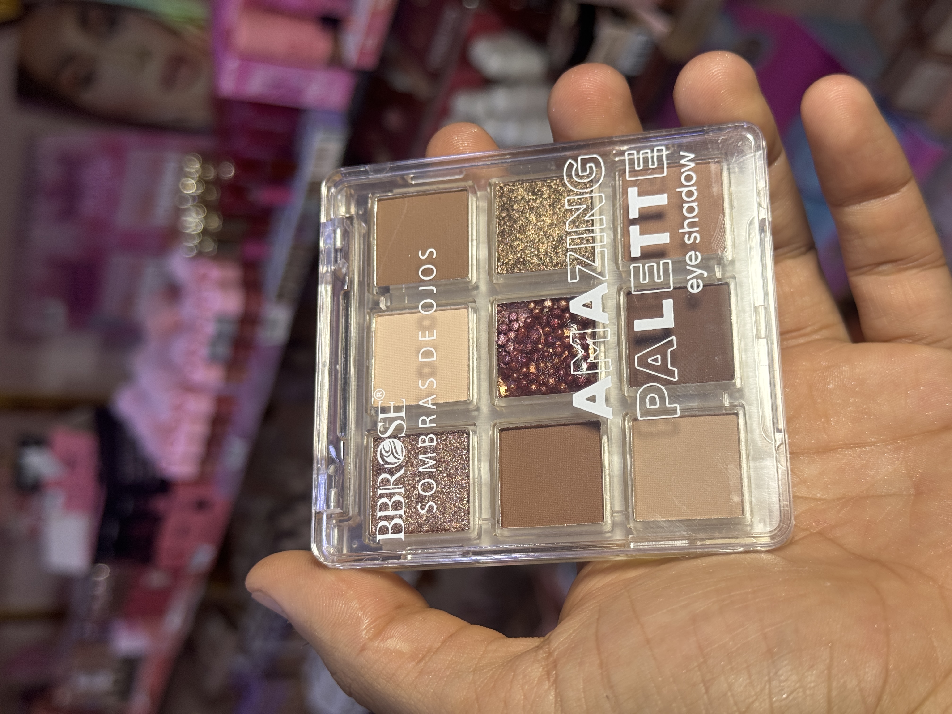 bb rose amazing palette eyeshadow